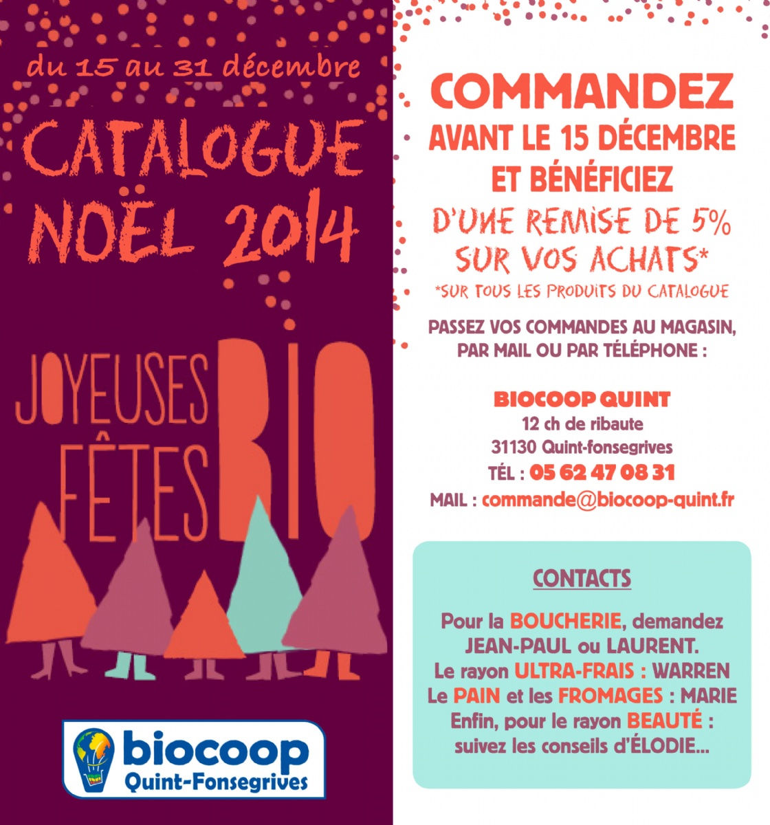 Le catalogue de Noël est arrivé...